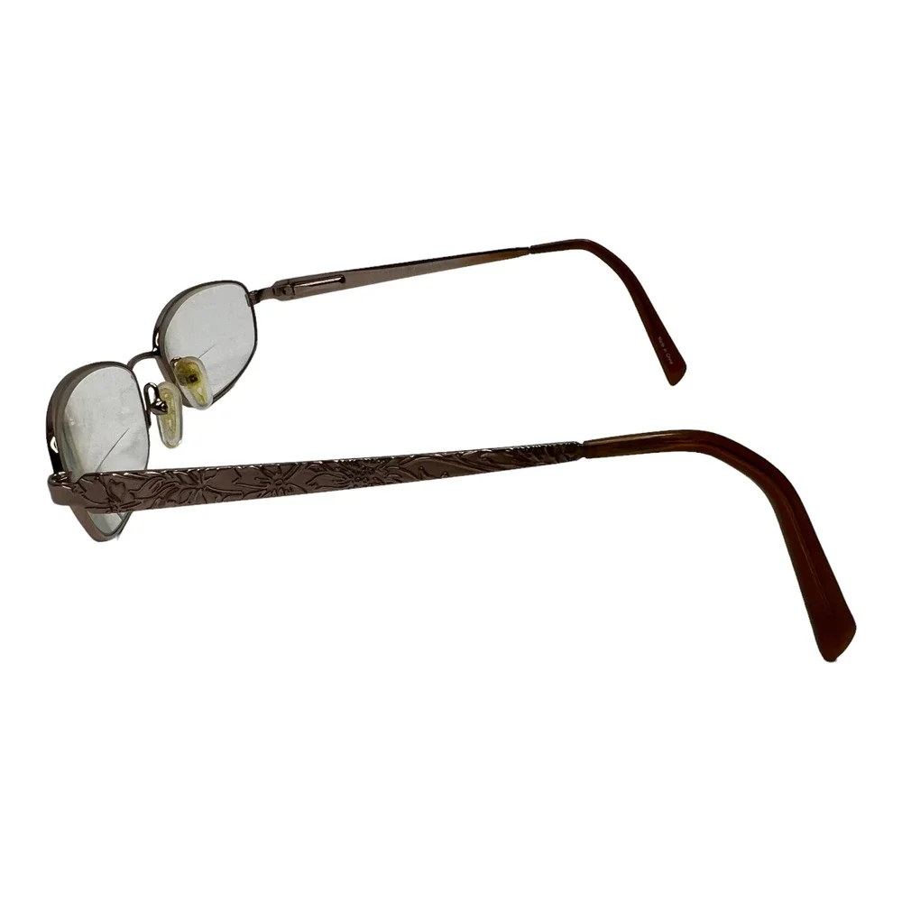 Marseilles Champagne Eyeglasses‎ Frames Only Metal Pink 55-17 H3257